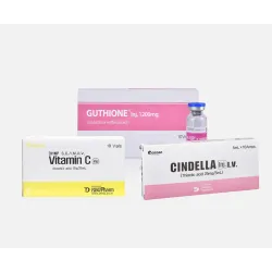 Guthione 1200 mg, Cindella, Vitamin C set